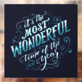 クリスマスウィンドウ ウィンドウサイン