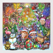 クリスマスウィンドウ ウィンドウサイン (シート)