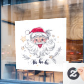 クリスマスウィンドウ ウィンドウサイン (カフェ窓)