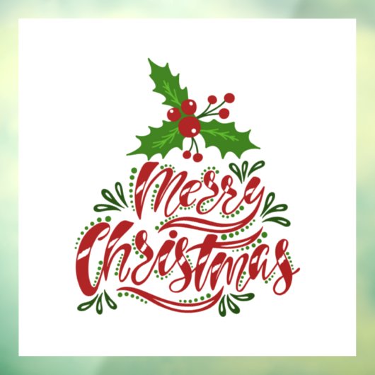 クリスマスウィンドウ ウィンドウサイン (シート3)