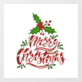 クリスマスウィンドウ ウィンドウサイン (シート)