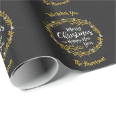 クリスマスウィーズカスタムの包装紙 ラッピングペーパー (ロールコーナー)