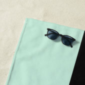 クリスマスウィーズカスタムモノグラムタオル ビーチタオル (インサイチュ)