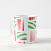 クリスマスウィーブ コーヒーマグカップ (正面左)