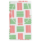 クリスマスウィーブ スモールペーパーバッグ (裏面)
