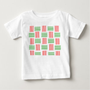 クリスマスウィーブ ベビーTシャツ