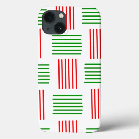 クリスマスウィーブ Case-Mate iPhoneケース (裏面)
