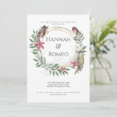 クリスマスウェディングをテーマにした招待状 招待状 (スタンド正面)