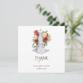 クリスマスウェディングドレス ブライズシャワー 感謝 (スタンド正面)