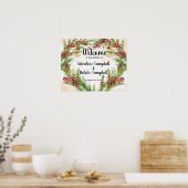 クリスマスウェルカム結婚のポスター ポスター (キッチン)