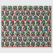 クリスマスウェルシュテリア ラッピングペーパー (フラット)