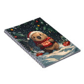 クリスマスウォンバット ノートブック (右側)