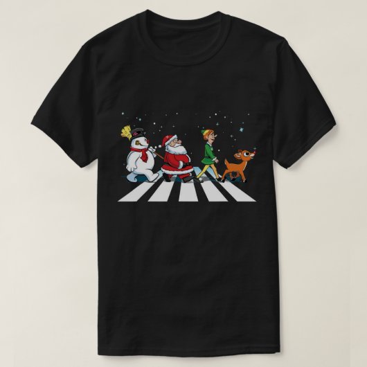 クリスマスウォークTシャツ Tシャツ (デザイン正面)