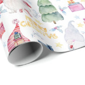 クリスマスウォーターの色の格言 ラッピングペーパー (ロールコーナー)