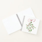 クリスマスウォーターの色ミストレトージャーナル ノートブック (内部)