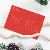 クリスマスウォーターカラーかわいいクッキー1フォトホリデー シーズンポストカード