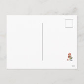 クリスマスウォーターカラーはがきナツクラッカー シーズンポストカード (裏面)