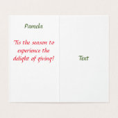 クリスマスウォーターカラーアートで天使と一緒 (内部フラット)