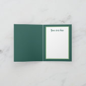 クリスマスウォーターカラーカントリートラック追加文字 シーズンカード (内部)