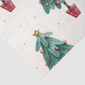 クリスマスウォーターカラーゴールドIデザイン6 薄葉紙 (詳細)