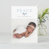 クリスマスウォーターカラーピースホリーブランチホリデー シーズンカード (スタンド正面)