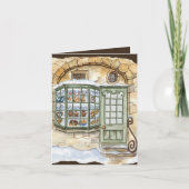 クリスマスウォーターカラーベーカリー追加文字 シーズンカード (正面)