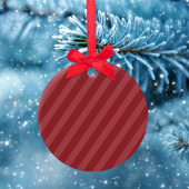 クリスマスウォーターカラーホリーベリーグリーンシンプルリー セラミックオーナメント