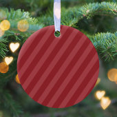 クリスマスウォーターカラーホリーベリーグリーンシンプルリー セラミックオーナメント