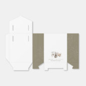 クリスマスウォーターカラー冬の風景愛用ボックス フェイバーボックス (折り畳みなし)