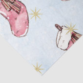 クリスマスウォーターカラー紙IIデザイン11 薄葉紙 (詳細)