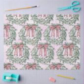 クリスマスウォーターカラー紙IIデザイン4 薄葉紙 (クラフト)