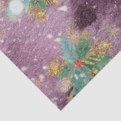 クリスマスウォーターカラー紙IIデザイン5 薄葉紙 (詳細)