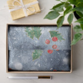 クリスマスウォーターカラー紙IIデザイン6 薄葉紙 (ギフト)