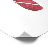 クリスマスウォーター色のキャンディーのポスター ポスター (角)