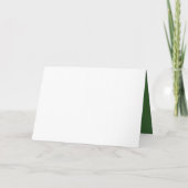 クリスマスウォーター色の農村冬のシーン シーズンカード (裏面)