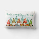 クリスマスウォーター色格言グループ ランバークッション (裏面)