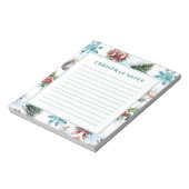 クリスマスウォーター色 ノートパッド (回転)