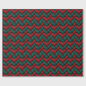 クリスマスウォーミングニット毛布ラッピング紙 ラッピングペーパー (フラット)