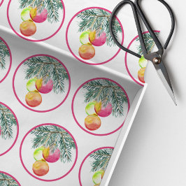 クリスマスウォーユニークターカラー（マゼンタ） 薄葉紙