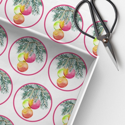 クリスマスウォーユニークターカラー(マゼンタ) 薄葉紙