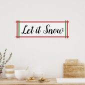 クリスマスウォールアート ポスター (キッチン)