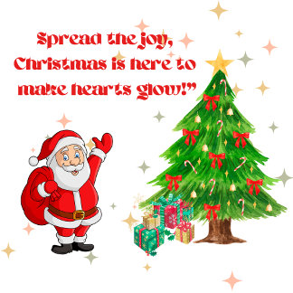 クリスマスウォール時計 ラージ壁時計