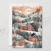 クリスマスウッドランドコージーヴィレッジ シーズンカード (正面)
