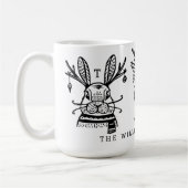 クリスマスウッドランドフォレストアニマルファミリーキャラクター コーヒーマグカップ (左)