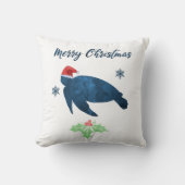 クリスマスウミガメ クッション (正面)