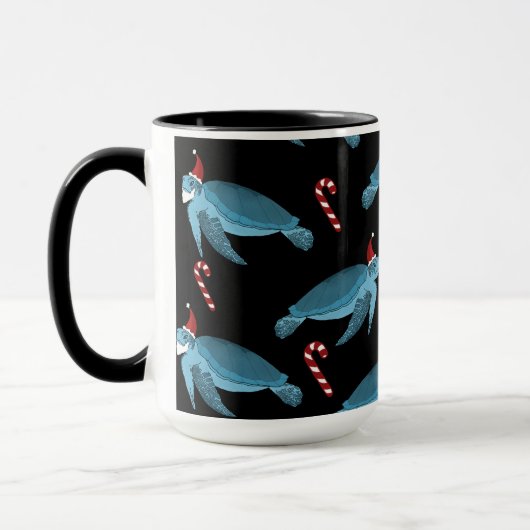 クリスマスウミガメ マグカップ (左)