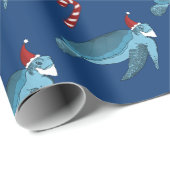 クリスマスウミガメ ラッピングペーパー (ロールコーナー)