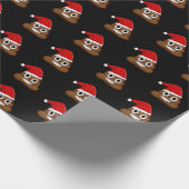 クリスマスウンチ絵文字かわいいおもしろい ラッピングペーパー (角)