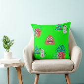 クリスマスウンチ絵文字 クッション (椅子)