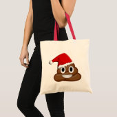 クリスマスウンチ絵文字 トートバッグ (正面(商品))
